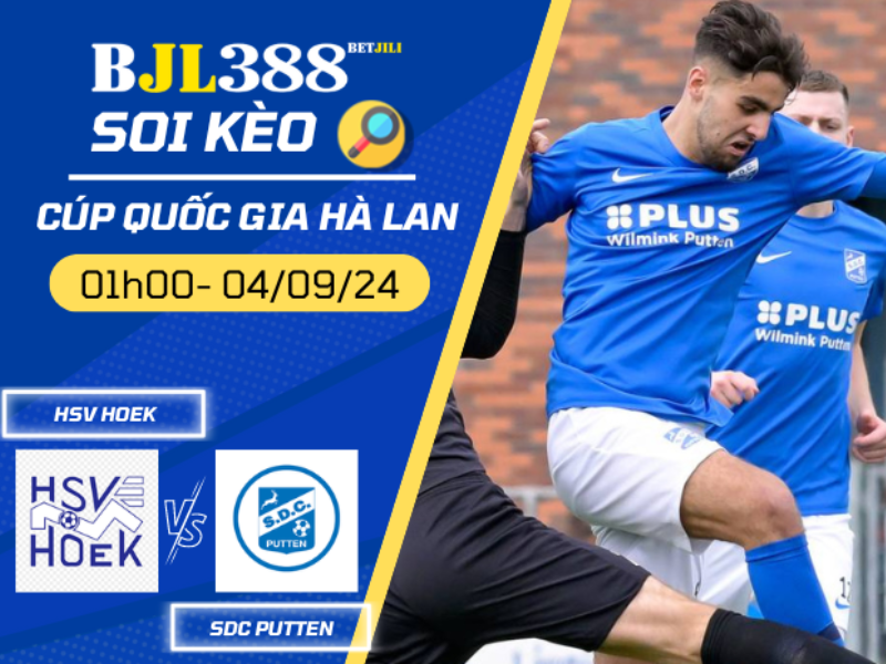 Soi kèo BETJILI trận HSV Hoek vs SDC Putten ngày 4/9